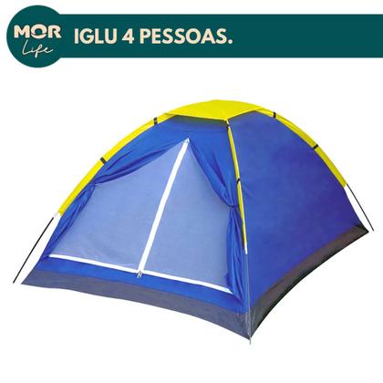 Imagem de Barraca Camping Mor Iglu Life Até 4 Pessoas Acampamento