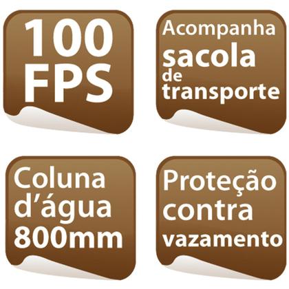 Imagem de Barraca Camping Tenda 5 Pessoas Acampamento Acampar Dormir Abrigo Retiro Viagem Pescaria Aventuras Praia Férias Cabana