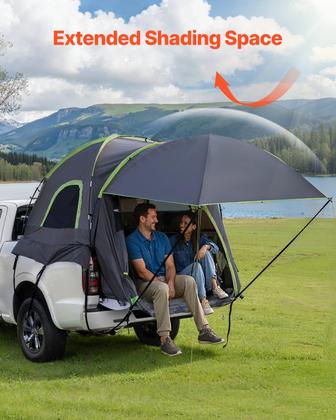 Imagem de Barraca de caminhão VEVOR Pickup Waterproof PU2000 para 2 a 3 pessoas acampando