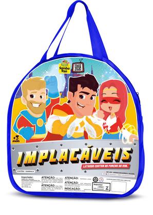 Imagem de Barraca Heróis Implacáveis Acampamento Infantil 5310 - Samba Toys