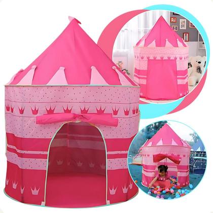 Imagem de Barraca Infanti Castelo Princesa Tenda Cabana Menina Menino