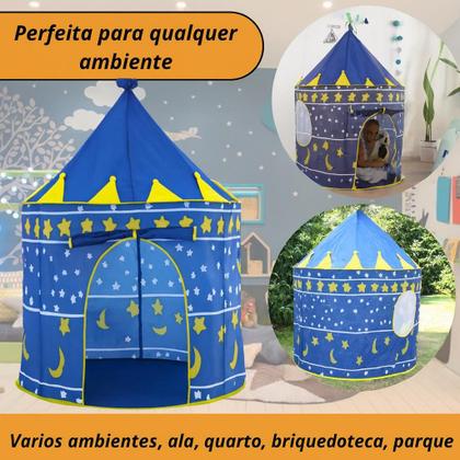 Imagem de Barraca Infanti Castelo Princesa Tenda Cabana Menina Menino