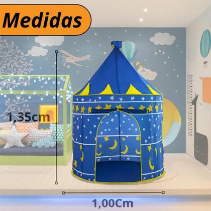 Imagem de Barraca Infanti Castelo Princesa Tenda Cabana Menina Menino