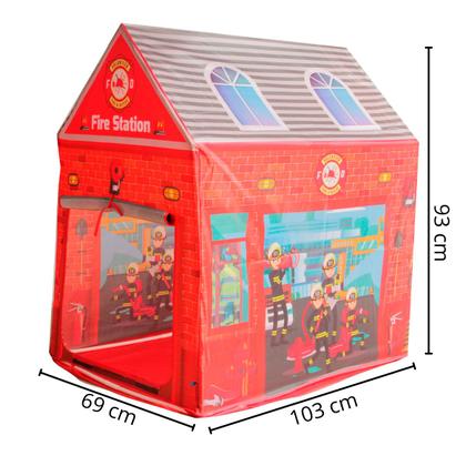 Imagem de Barraca Infantil Bombeiro com Bolsa de Transporte BW133B - Importway