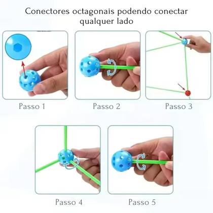 Imagem de Barraca Infantil Cabana Brilha no Escuro Cabaninha Iluminada Tenda Casinha Menino Menina