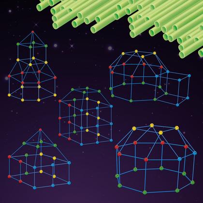 Imagem de Barraca Infantil Cabana Multi Montagens Tenda Tridimensional