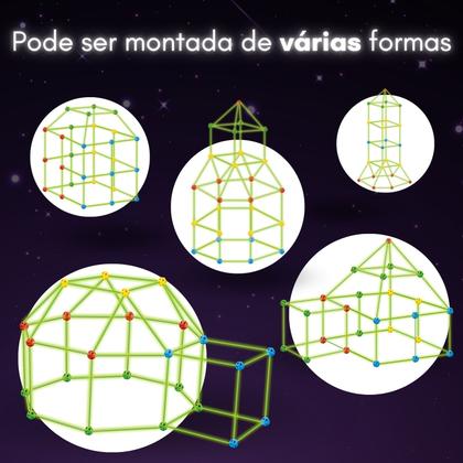 Imagem de Barraca Infantil Cabana Multi Montagens Tenda Tridimensional