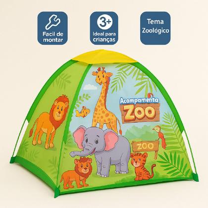 Imagem de Barraca Infantil Cabana Tenda Criança Safari Floresta Zoo