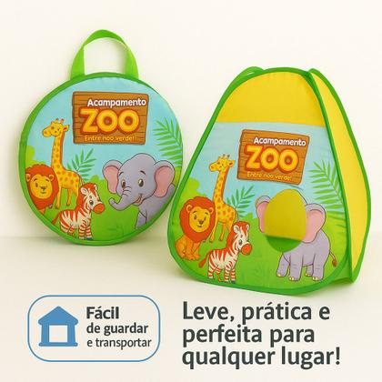 Imagem de Barraca Infantil Cabana Tenda Criança Safari Floresta Zoo