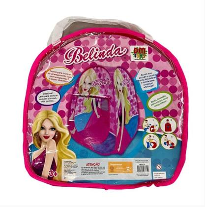 Imagem de Barraca Infantil Dobravel Toca Tenda Cabana Belinda DM Toys DMT6772