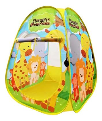 Imagem de Barraca Infantil Floresta Divertida Poliester Animalzinhos