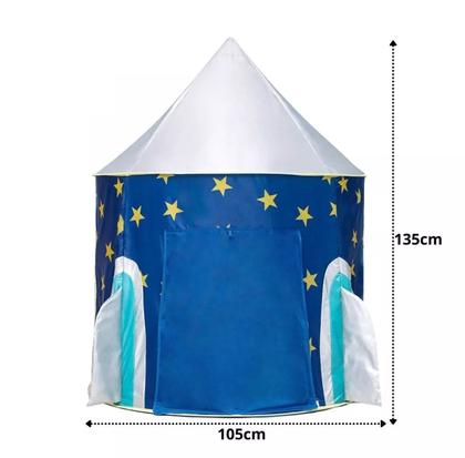 Imagem de Barraca Infantil Principe/ Princesa Foguete Cabana Tenda