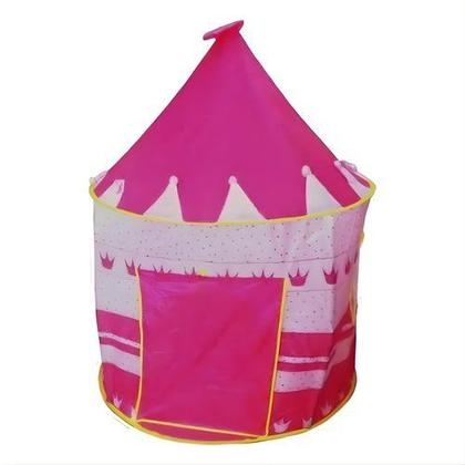 Imagem de Barraca Infantil Rosa Castelinho Brinquedo Crianças Fácil Montagem Segura