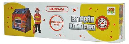 Imagem de Barraca Infantil Tenda Unissex Grande Estação Bombeiro 102cm Original
