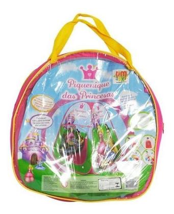 Imagem de Barraca Infantil Toca Piquenique Princesas Dobrável Meninas