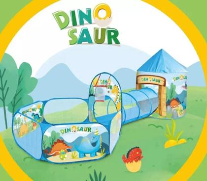 Imagem de Barraca Infantil Toca Túnel 3 Em 1 Dinossauro