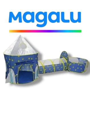 Imagem de Barraca Infantil Toca Túnel Foguete Tent Menina e Menino