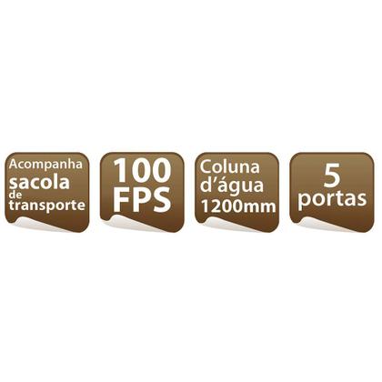 Imagem de Barraca Luna 8 Pessoas 3,5x3,5x1,80mts Mor