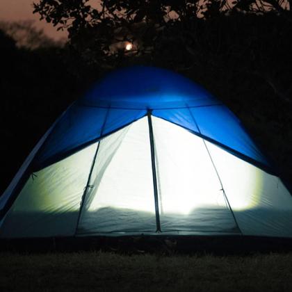 Imagem de Barraca NTK Fox 4 ou 5 pessoas Azul Camping familiar, impermeável, ventilação cruzada, montagem fácil, bolso interno