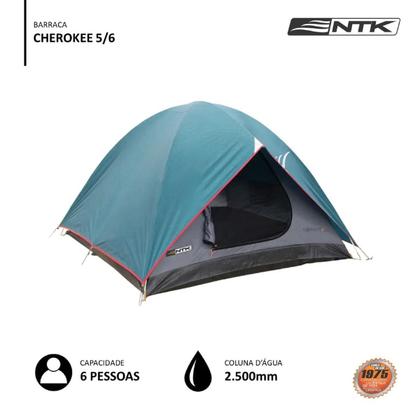 Imagem de Barraca para Camping Cherokee GT 5/6 Pessoas - Nautika