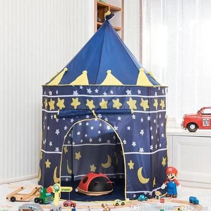 Imagem de Barraca Tenda Cabana Castelo Princesa Infantil Casinha Menino Menina  BEAUTIFUL KL9999