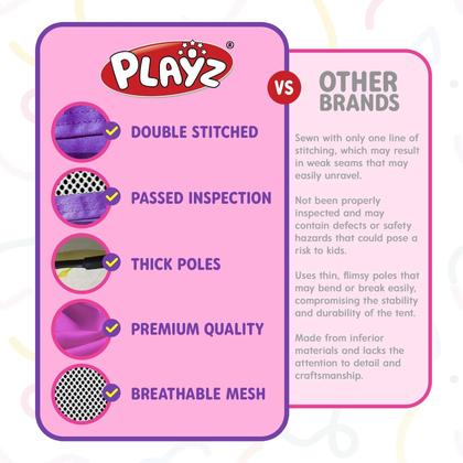 Imagem de Barracas de Jogos Playz Kids Princess - Piscina de Bolinhas, Túnel e Dardos