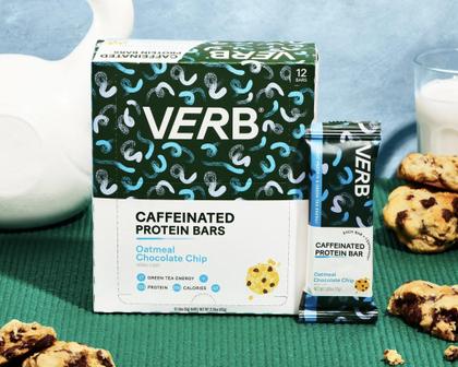 Imagem de Barras de proteína com cafeína Verb Energy Oatmeal Chocolate Chip