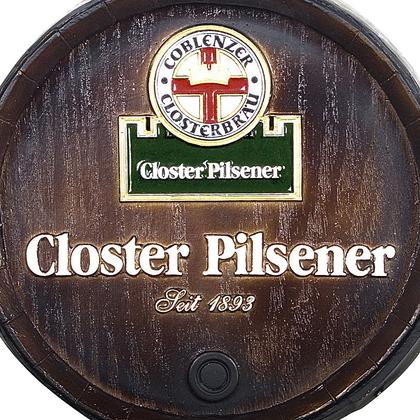 Imagem de Barril decorativo de parede - Closter Pilsener Cerveja