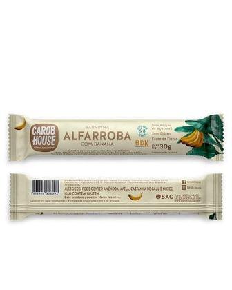Imagem de Barrinha de Alfarroba (Banana) 30g - Carob House