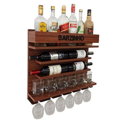 Imagem de Barzinho Adega Parede - Barzinho - 60 x 51 Imbuia