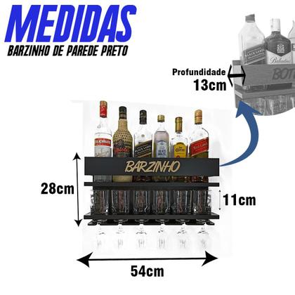 Imagem de Barzinho de Parede Porta Copo  Boteco Terapia PR