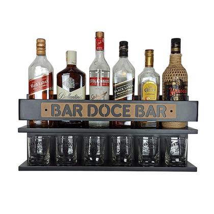 Imagem de Barzinho Para Sala Barzinho De Parede - Bar Doce Bar - Preto