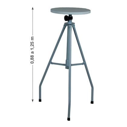 Imagem de Base Alta para Modelagem e Pintura de Cerâmica com Pés Emborrachados Trident - 12810