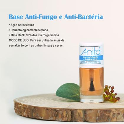 Imagem de Base Anti-Fungo e Anti-Bactéria 10ml - Anita