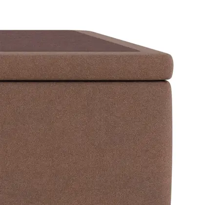 Imagem de Base Baú Physical Camurça Bege Casal (138x188x39) - Ortobom