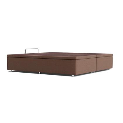 Imagem de Base Baú Physical Camurça Bege Queen (158x198x39) - Ortobom