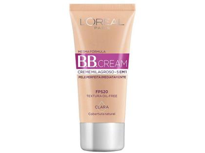 Imagem de Base BB Cream LOréal Paris Dermo Expertise - Cor Clara FPS 20 30ml