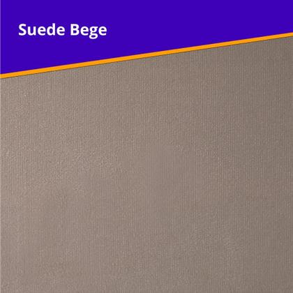 Imagem de Base Box Baú 88x188 Suede Bege com Colchão Ecoline D33