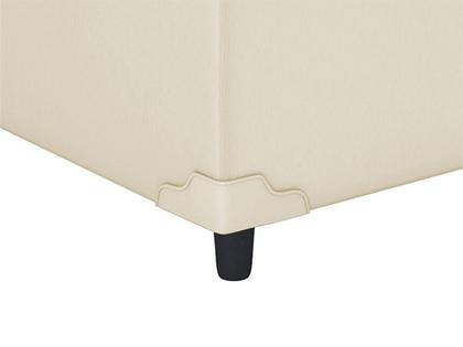 Base Box Baú Bipartido Casal Blindado material sintético Linhão Palha 36X138X188 AN - Alpoim Imagem de Base Box Baú Bipartido Casal Blindado material sintético Linhão Palha 36X138X188 AN