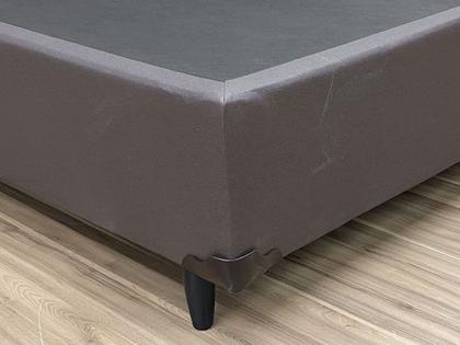 Imagem de Base Box Bipartido King material sintético Linhão Café 37X192X203 AN