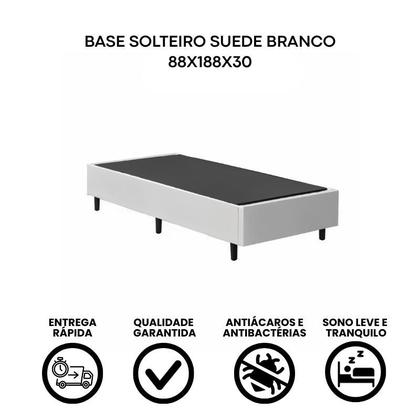 Imagem de Base Box Solteiro 88x188 Branco
