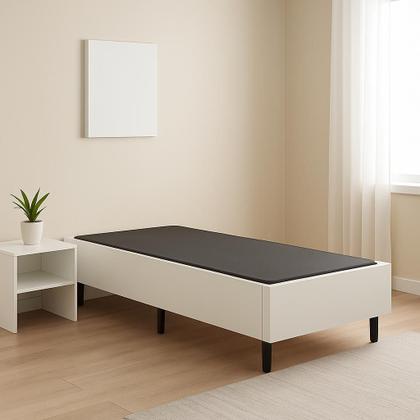 Imagem de Base Box Solteiro 88x188cm Branco