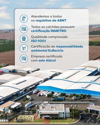 Imagem de Base Box Solteiro 88x188cm Umaflex Clio Madeira Eucalipto Marrom
