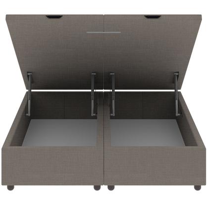 Imagem de Base Cama Baú Queen Size Linho - SkyBox