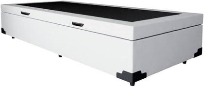 Imagem de Base Cama Box Bau Solteiro Branco Sintetico Premium 47x88x188 - Santo Box FR