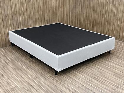 Imagem de Base Cama Box Casal material sintético Linhão Palha 37X138X188 AN