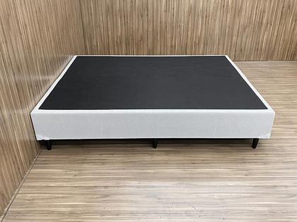 Imagem de Base Cama Box Casal material sintético Linhão Palha 37X138X188 AN