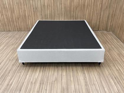 Imagem de Base Cama Box Casal material sintético Linhão Palha 37X138X188 AN