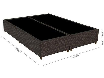 Imagem de Base Cama Box Queen Gazin Bipartido