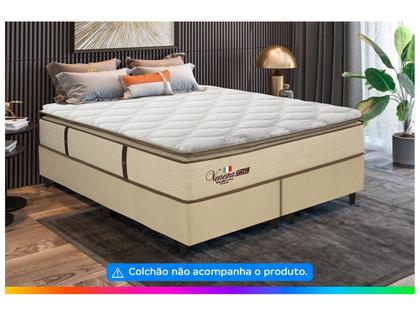 Imagem de Base Cama Box Queen Gazin Bipartido 27x158x198cm Veneza